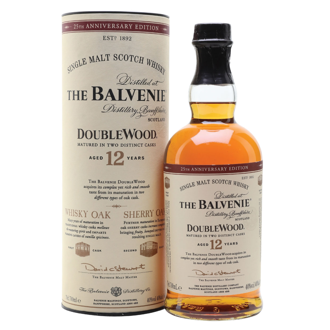 The Balvenie 12 Year Old Double Wood 25th Anniversary Edition Whisky Club